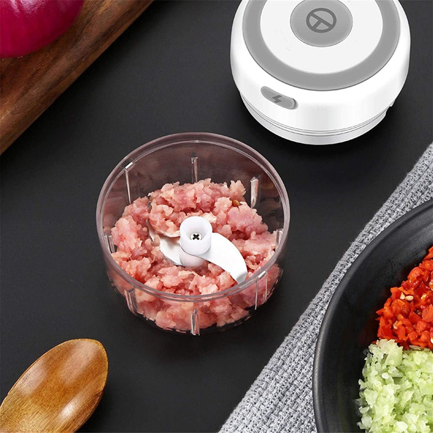 Mini Electric Garlic Chopper | Electric Chopper