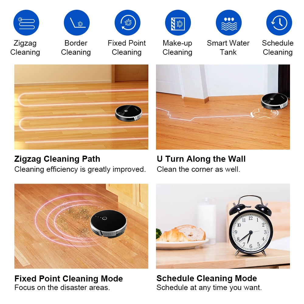 Laser Navigation Robot Vacuum Cleaner