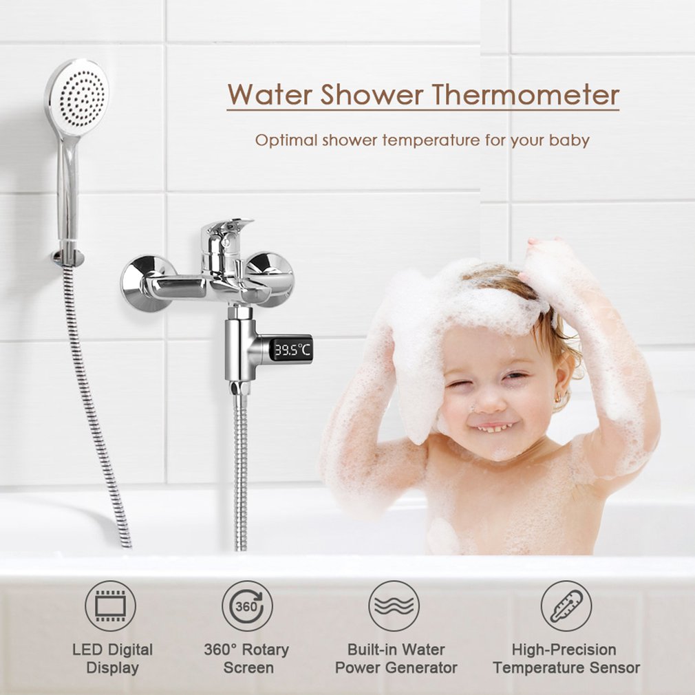 LED Faucet Temperature Monitor | Shower Water Thermometer