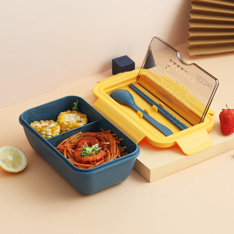 All-In-One Compartment Lunch Box | Microwave-Safe | Dishwasher-Safe