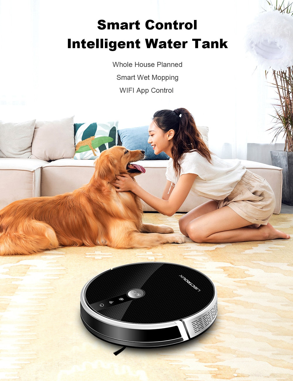 Laser Navigation Robot Vacuum Cleaner