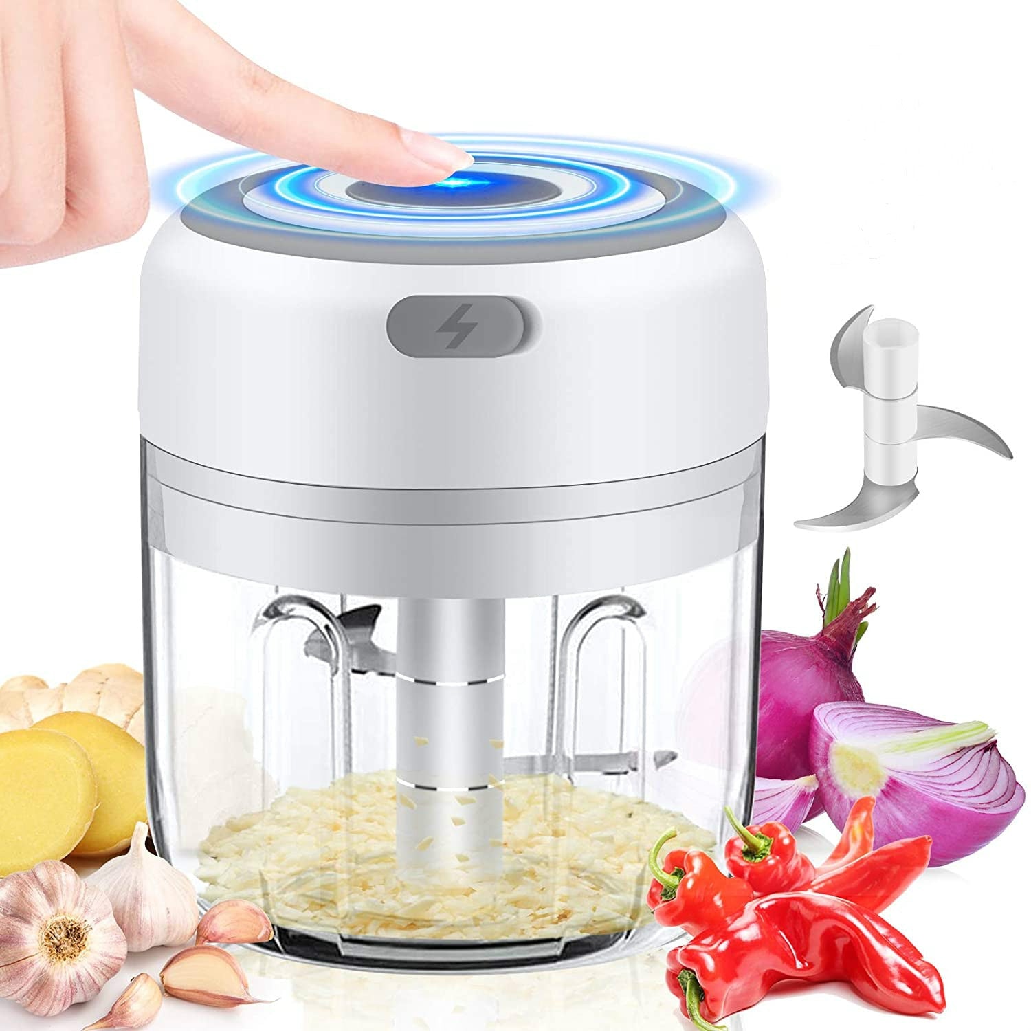 Mini Electric Garlic Chopper | Electric Chopper