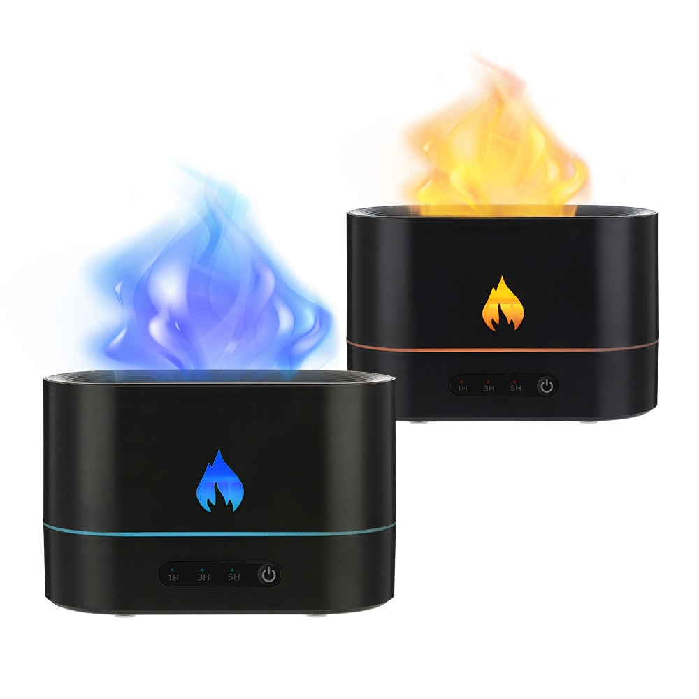 Flame Air Humidifier | Aromatherapy Diffuser