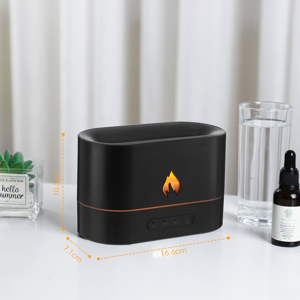 Flame Air Humidifier | Aromatherapy Diffuser