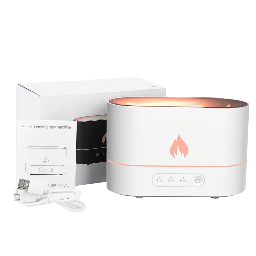 Flame Air Humidifier | Aromatherapy Diffuser