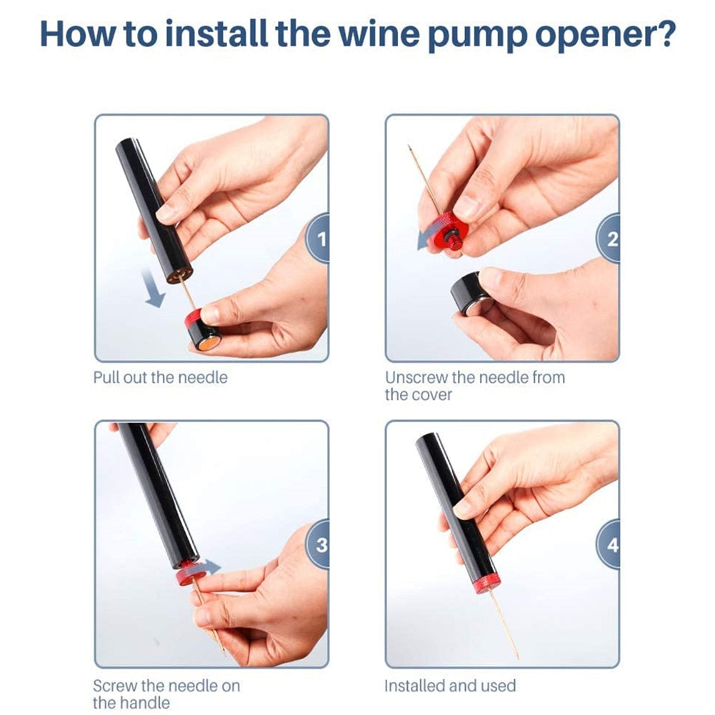 Air Pump Wine Opener