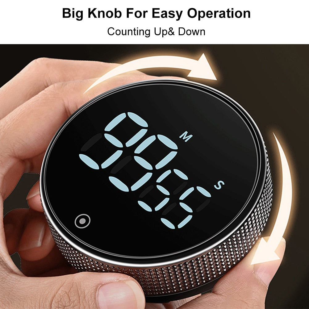 IMSHIE Digital Kitchen Timer with Large LED Display Small