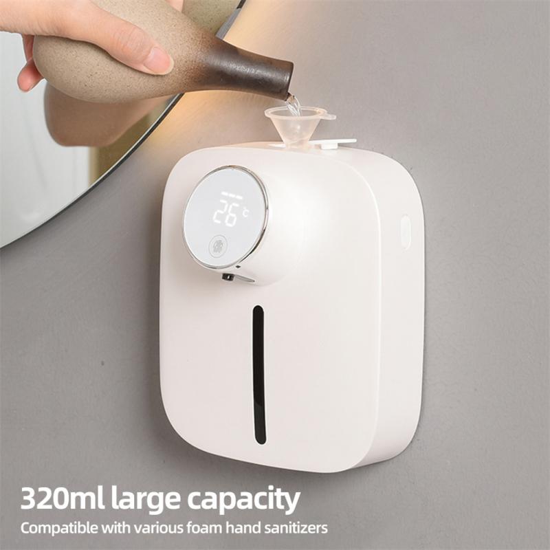 Automatic Wall Foam Soap Dispenser | Temperature Gauge Soap Dispenser