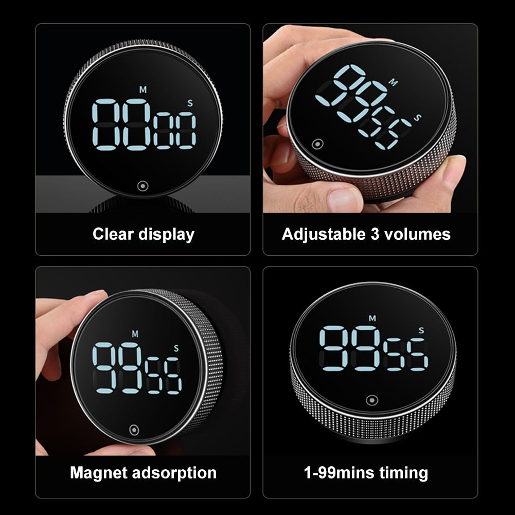Magnetic Digital Kitchen Timer – Modilistic